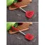 JunbosiKitchenware Silicone Kitchenware 13 Sets of Silicone Tail Cooking Shovel Spoon Spatula Spoon More Powder Claws Pressure,Black