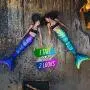 Fin Fun Mermaid Tails for Swimming with Monofin - Kids and Adult Sizes - Limited Edition