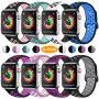 ilopee Band Compatible with Apple Watch 40mm 44mm 38mm 42mm, Vibrant Two-Tone Waterproof Durable Silicone Sport Strap for iWatch Series 5 4 3 2 1 for Women/Men, S/M M/L