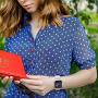BMBEAR Floral Bands Compatible with Apple Watch Band 38mm 40mm 42mm 44mm Soft Silicone Fadeless Pattern Printed Replacement Sport Band for iWacth Series 4 3 2 1