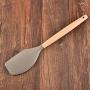 Bpretty Wooden Handle, Silicone cookware, Wooden Handle Scraping Daily Supplies Health and Beauty Personal Care Products Color:RandomWooden Handle Scraping