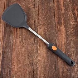 Canyixiu Silicone Shovel - Food Grade Silicone Kitchenware Red Point Stainless Steel Silicone Shovel Non-Stick Spatula Kitchen Supplies