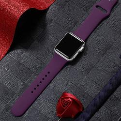 DaQin Band Compatible with Apple Watch 38mm 40mm 42mm 44mm for Women and Men, Sport Replacement Wristbands for iWatch Series 5 Series 4 Series 3/2/1, S/M, M/L