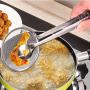 Professional Cooking Serving Food Clip Tong Stainless Steel Drain Oil Fried Strainer, Chef S Tongs - Salad Ice, Joie Pig, Kitchen Practical, Pink Kitchen, Silicone Kitchen