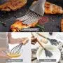 Kitchen Set, 11 silicone kitchenware set of natural wooden handle BPA kitchen cooking utensils spatula jaw Turner