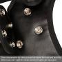 Strap On With Three Removable Dildo Black Leather Wearable Silicone Dildo Sex Toy for Women