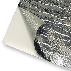 Design Engineering 010460 Reflect-A-Cool Heat Reflective Adhesive Backed Sheets, 12" x 12"