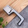 SXJJQAQ Sharpener Manual Sharpener Knife Bladed Scissors Kitchen Suitable for All Types of Tools