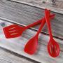Silicone Kitchenware Set - Kitchen Gadgets Non-stick Cookware, Spoon Shovel 5 Piece Set Kitchenware Set, is a great gift for chefs, 5-piece set