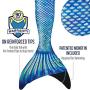 Fin Fun Mermaid Tails for Swimming with Monofin - Kids and Adult Sizes - Limited Edition