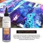 Nicpro Acrylic Pour Oil for Art, Pour Medium 7 oz.100% Silicone Liquid Pouring Supplies Compatible with All Acrylic or Watercolor Paints