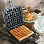 NordicWare 15040 Cast Aluminum Stovetop Belgium Waffle Iron