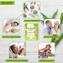 TXL Active Foot Pads - 2-in-1 Peel & Stick Herbal Cleansing Foot Patches - Support Stress Relief, Promote Better Sleep Quality, Remove Odor & Overall Wellness - Suitable for Everyday Use - 30 Pads