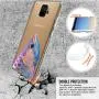 Samsung Galaxy S9 Case, Soft TPU Slim-Fit Flexible Ultra-Thin Clear Case, Full-Body Rugged Bumper Print Arowana Case for Samsung Galaxy S9, Transparent