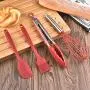 YWT Silicone Kitchen 10 Piece Set-Nonstick Cookware Silicone Kitchenware Set Cooking Shovel Spoon Tool Kitchenware Set No BPA Dishwasher Safety