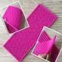 ART Kitchenware Pearl Cake Lace Mat Sugarcraft Baking Fondant Silicone Mold LFM-30 Color Pink