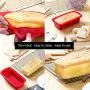 Silicone Loaf Pan, European-Grade Silicone Baking Pan for Bread, 10 Inch Non-Stick Bread Mold, LFGB & FDA, Cake Pan, Rectangle