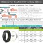 Rinfit Silicone Wedding Ring for Men/Women - 3 or 5 Rings Pack - Designed Silicone Rubber Band Thin 5.5 mm Width - Thin, Comfortable and Durable Wedding Ring Replacement - Matching Sets