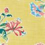 Ravenna Home Casual Floral Throw Pillow - 20 x 20 Inch, Yellow and Teal