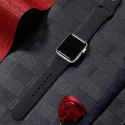 DaQin Band Compatible with Apple Watch 38mm 40mm 42mm 44mm for Women and Men, Sport Replacement Wristbands for iWatch Series 5 Series 4 Series 3/2/1, S/M, M/L