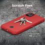 elago iPhone 11 Slim Fit Strap Case 6.1" |Red| - Slim, Light, Simple Design, Matte Coating, Anti-Slip, Raised Lip, Attachable Strap and Button, Fit Tested [Made in Korea]