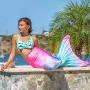 Fin Fun Mermaid Tails for Swimming with Monofin - Kids and Adult Sizes - Limited Edition