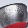 Stainless Steel Mixing Bowl with Ergonomic Non-Slip Silicone Base Professional Kitchenware (Color : B, Size : M)
