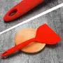 Cook Home - Silicone Heat Resistant Non Stick Cookware Pan Shovel Spatula Cook Random Color - Sets Cooking Tool Cooking Tool Sets Kitchen Spatula Gadget Fruit Ware Kitchenware Cook Home S