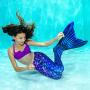 Fin Fun Mermaid Tails for Swimming with Monofin - Kids and Adult Sizes - Limited Edition