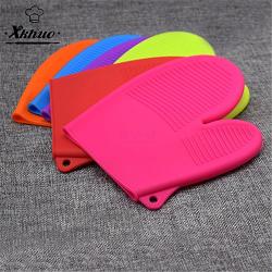 XKHUO 2pcs/set Random Color Silicone Gloves