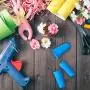 Frienda 12 Pieces Hot Glue Gun Finger Caps Silicone Finger Protectors for Hot Glue Wax Rosin Resin Honey Adhesives Scrapbooking Sewing in 3 Sizes (Blue)