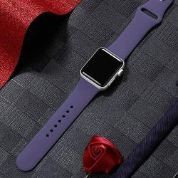 DaQin Band Compatible with Apple Watch 38mm 40mm 42mm 44mm for Women and Men, Sport Replacement Wristbands for iWatch Series 5 Series 4 Series 3/2/1, S/M, M/L
