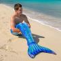 Fin Fun Mermaid Tails for Swimming with Monofin - Kids and Adult Sizes - Limited Edition