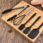 Silicone Kitchenware Set of 10 - Nonstick Cookware Set - Eco-friendly Cooking Shovel Spoon Kitchen Gadget, Protects All Cookware