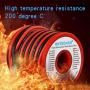 BNTECHGO 14 Gauge Silicone Wire Spool 40 feet Ultra Flexible High Temp 200 deg C 600V 14 AWG Silicone Wire 400 Strands of Tinned Copper Wire 20 ft Black and 20 ft Red Stranded Wire for Model Battery
