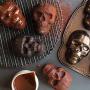 Nordic Ware,89448,Nordic Ware Haunted Skull Cakelet Pan