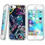 iPhone SE 5s 5 Case,Flexible Soft TPU Cover Shell,Slim Silicone Black Rubber Non-Slip Durable Design Protective Phone Case for iPhone SE 5s 5 -Butterfly