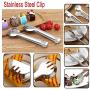 Small Kitchen Tongs With New Design, Stainless Steel Food Clip Bread Barbecue Folder Grade Cooking Serving - Small Food Tongs, Tru Balance Throwing Knives, Silicone Kitchenware, Grill Steak