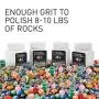 NATIONAL GEOGRAPHIC Grit Refill for Rock Tumbler - Also works with Lortone, Thumler and more