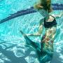 Fin Fun Mermaid Tails for Swimming with Monofin - Kids and Adult Sizes - Limited Edition