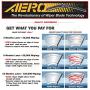 OEM QUALITY 18" AERO Premium All-Season Beam J-Hook Windshield Wiper Blade
