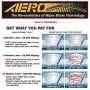 OEM QUALITY 18" AERO Premium All-Season Beam J-Hook Windshield Wiper Blade