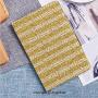 iPad 2/3/4 Case,9.7" Smart Case Stand with Auto Sleep Wake Function Full Silicone Soft Back Cover for Apple iPad 2 3 4,Vector Gold Glittering Seamless Pattern